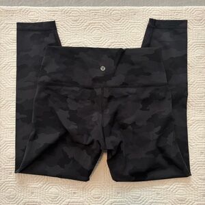 Lululemon Wunder Under High Rise Tight 25” Camo